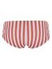 Skiny Bikini-Hose in Orange/ Weiß