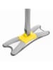 InnovaGoods Wischmopp in Grau/ Gelb - (B)38 x (H)142 x (T)18 cm
