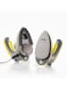 InnovaGoods Mini-strijkijzer 2-in-1 "Veliron" grijs/geel