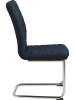 AC Design Krzesła (2 szt.) "Gudrun" w kolorze granatowym - 47,5 x 95,5 x 63,5 cm