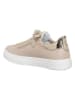 Patrizia Pepe Leren sneakers beige