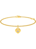 Vittoria Jewels Gold-Armkette mit Diamant-Anhänger