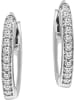 Diamant Vendôme Złote kolczyki-kreole z diamentami