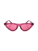 Jimmy Choo Damskie okulary przeciwsłoneczne w kolorze fioletowo-bordowo-różowym