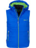 Trollkids Functionele bodywarmer "Narvik" blauw/groen