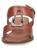 Caprice Leder-Sandaletten "Malta" in Hellbraun