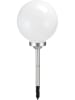 Garden Hero Solarna lampa ogrodowa LED w kolorze białym - wys. 73 cm