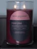 Colonial Candle Geurkaars "Perform" donkerrood - 623 g
