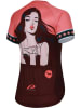 Protective Fietsshirt "P-Sweet Jane" zwart/rood