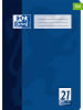 Oxford 10 delige set: schoolschriften "Oxford - Liniatuur 21" blauw - A4