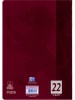 Oxford 10 delige set: schoolschriften "Oxford - Liniatuur 22" rood - A4