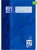Oxford 10er-Set: Schulhefte "Oxford - Lineatur 27" in Blau - DIN A4
