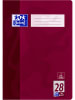Oxford 10er-Set: Schulhefte "Oxford - Lineatur 28" in Rot - DIN A4