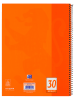 Oxford 5er-Set: Collegeblöcke "Oxford - Lineatur 30" in Orange - DIN A4