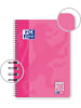 Oxford 2-delige set: collegeblokken "Touch - Liniatuur 28" roze - A4