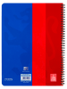 Oxford Kołozeszyty 2w1 (2 szt.) w kolorze czerwono-niebieskim - A4