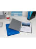 Oxford 5er-Set: Schnellhefter "Top File+" in Grau - DIN A4