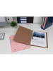 Oxford 5er-Set: Schnellhefter "Top File+" in Braun - DIN A4