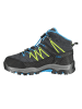 CMP Leder-Trekkingboots "Rigel" in Anthrazit/ Blau