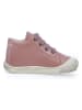 Naturino Leren sneakers "Gloss" lichtroze