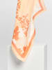 OPUS Sjaal "Asophie" oranje - (L)110 x (B)110 cm