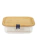 COOK CONCEPT Pojemnik w kolorze jasnobrązowym na lunch - 20 x 6,5 x 14,8 cm