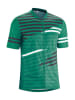 Gonso Koszulka kolarska "Agno" w kolorze zielonym