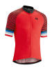 Gonso Koszulka kolarska "Palai" w kolorze czerwonym