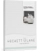 Heckett Lane Poszewka satynowa "Elementi" w kolorze białym na poduszkę