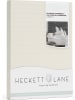 Heckett Lane Satin-Kissenhülle "Elementi" in Creme