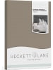Heckett Lane Satin-Kissenhülle "Elementi" in Taupe