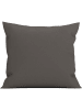 Heckett Lane Poszewka satynowa "Elementi" w kolorze antracytowym na poduszkę