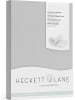 Heckett Lane Satijnen hoeslaken "Elementi" grijs