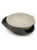 JosephJoseph Serveerschaal antraciet/lichtgrijs - (B)18 x (H)6,5 x (D)17 cm