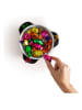 JosephJoseph Serveerschaal antraciet/lichtgrijs - (B)18 x (H)6,5 x (D)17 cm