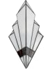 LumiLamp Wandleuchte in Weiß - (B)23 x (H)43 cm