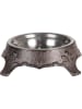 Clayre & Eef Fressnapf in Braun - (H)5 x Ø 17 cm
