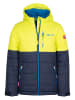 Trollkids Kurtka narciarska "Hemsedal XT" w kolorze żółto-granatowym