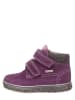 Richter Shoes Skórzane sneakersy w kolorze ciemnofioletowym