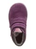 Richter Shoes Skórzane sneakersy w kolorze ciemnofioletowym