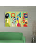 Pandora Trade Kunstdruk op canvas "Kandinsky - Abstract Silhouettes" - (B)90 x (H)60 cm