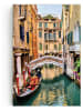 Pandora Trade Kunstdruk op canvas "Life in venice 2" - (B)60 x (H)90 cm