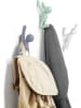 umbra 3er-Set: Wandhaken "Buddy" in Grau/ Grün/ Weiß - (B)8 x (H)18 x (T)7 cm