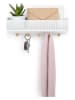umbra Wandorganizer "Estique" in Weiß - (B)32 x (H)9 x (T)9 cm