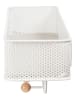 umbra Wandorganizer "Estique" in Weiß - (B)32 x (H)9 x (T)9 cm