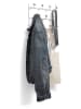 umbra Wandgarderobe "Estique" in Weiß - (B)36 x (H)60 x (T)9 cm