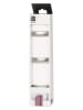 umbra Garderobenleiste "Flip 3" in Weiß - (B)30 x (H)6 x (T)3 cm