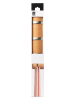 umbra Garderobenleiste "Flip 5" in Hellbraun - (B)51 x (H)6 x (T)3 cm
