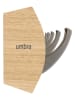 umbra Garderobenleiste "Flip 5" in Hellbraun - (B)51 x (H)6 x (T)3 cm