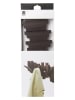 umbra Wandgarderobe "Sticks" in Braun - (B)49 x (H)18 x (T)3 cm